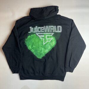 JUICE WRLD x FAZE CLAN Hoodie Colab Legends Never Die” - Sz M - Read